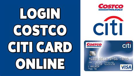 citicard costco log in|costco citibank card sign in.